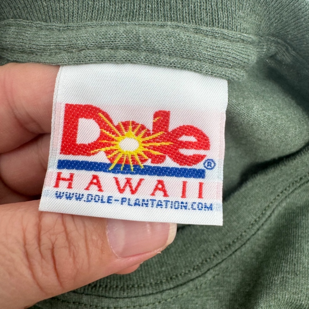 Dole Plantation Hawaii T Shirt Men Small Green Short Sleeve Rooster Chicken - Picture 3 of 7